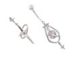 Wholesale Cross Symptoms Symmetry Earrings