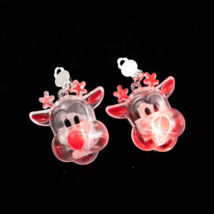 Transparent Deer Ear Clip