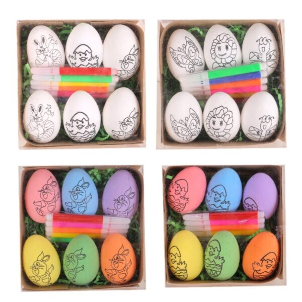 Wholesale Easter Plastic Cartoon Bunny Eggs
