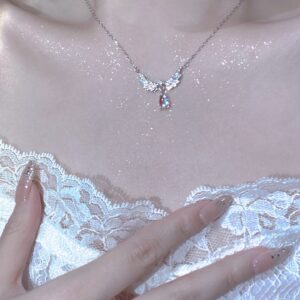 Colorful water drop wings