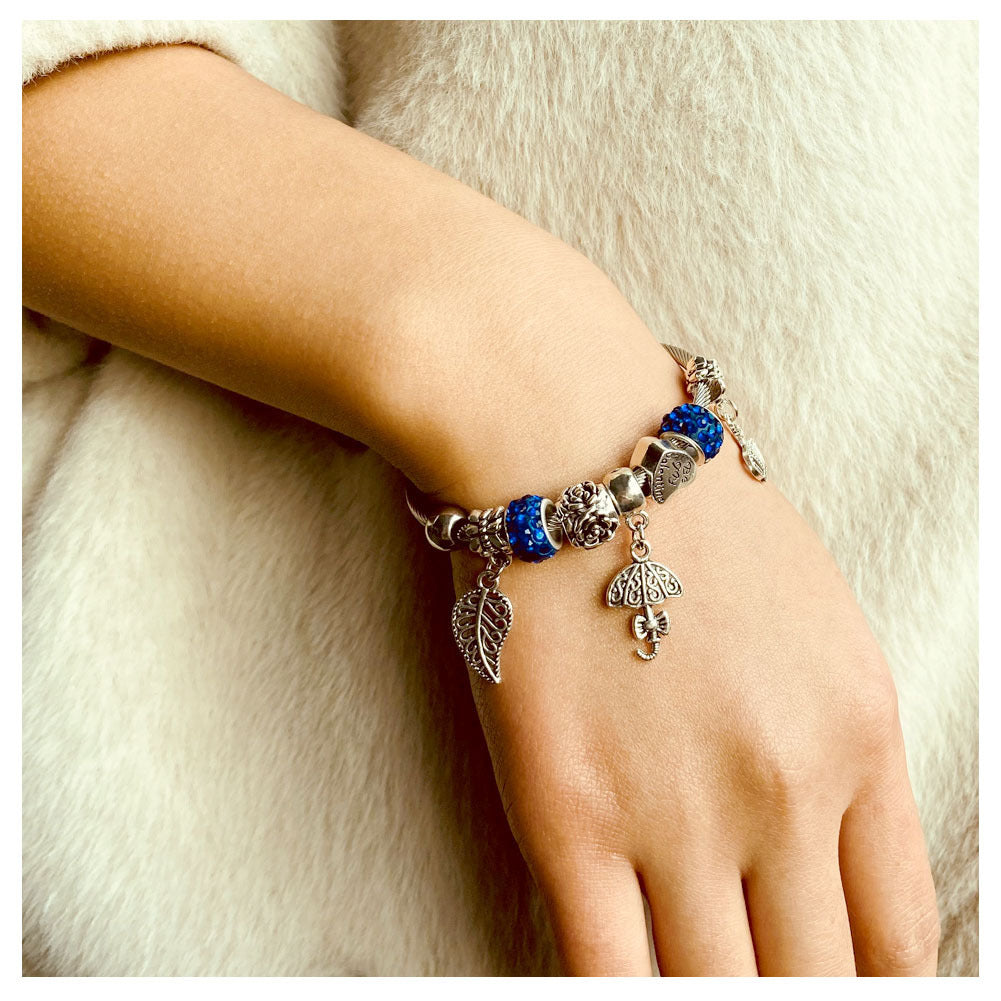 Wholesale Alloy Key Lock Pendant Bracelet