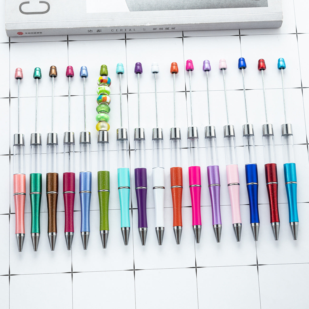 Wholesale DIY Beadable Pens Empty Tube Pen DIY Pens