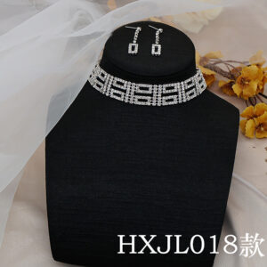 HXJL018 silver white drill / silver plating