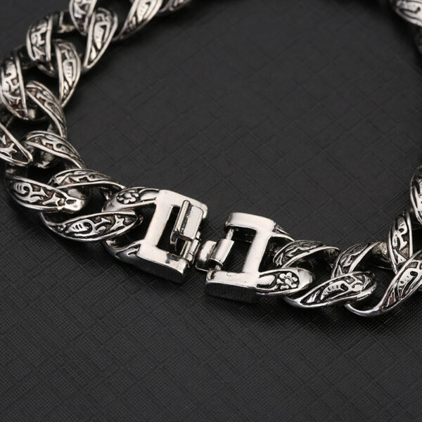 O1CN018NP7i41qpet9DN8xa_2207812985545-0-cib Wholesale Alloy Creative Stripe Men's Bracelet
