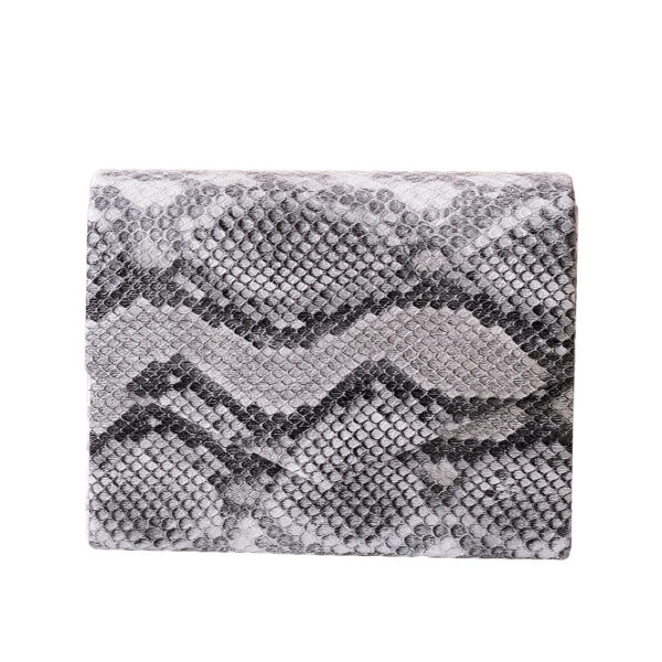 Wholesale PU Snake Pattern Bags, Dinner Bags, Party Diagonal Cross Bags