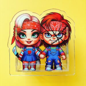 B288-ciaji and girlfriend pen holder