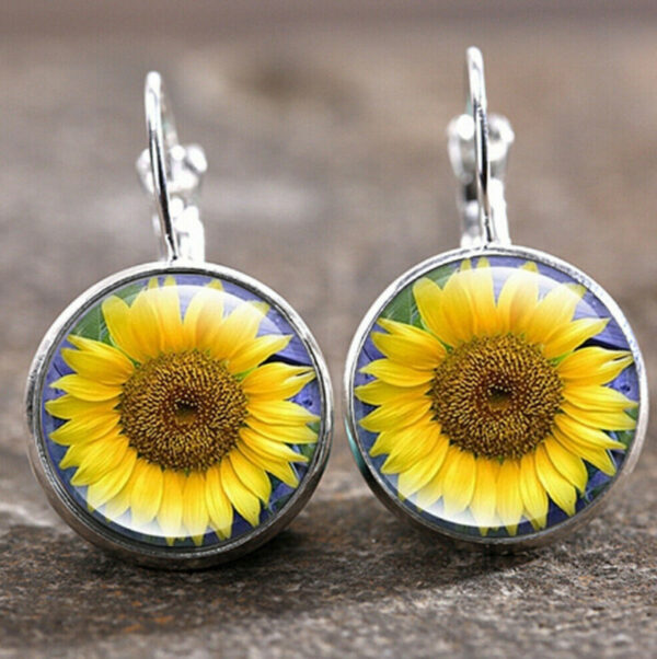 O1CN018Q4h9M1hduGizlyZm_2201226834301-0-cib Wholesale Sunflower Alloy Earrings