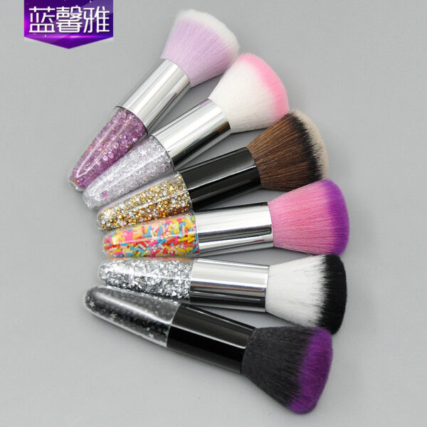 Wholesale Plastic Transparent Handle Makeup Brush