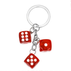 Red Resin key chain 7