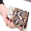O1CN018ZcfRN2DrFZorx7CB_2215699448662-0-cib Wholesale PU Short, Ultra-thin, Multi Slot Snake Patterned Zero Wallet
