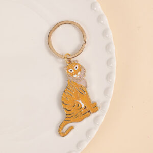 Golden tiger + single circle bone