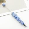 O1CN018d8JCG1WH2vnTRwWP_2215718862762-0-cib Wholesale Full of Diamonds and Pearls Creative Gradient Bead Piercing DIY Ballpoint Pen