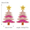 Wholesale Christmas Earrings Christmas Tree Earrings