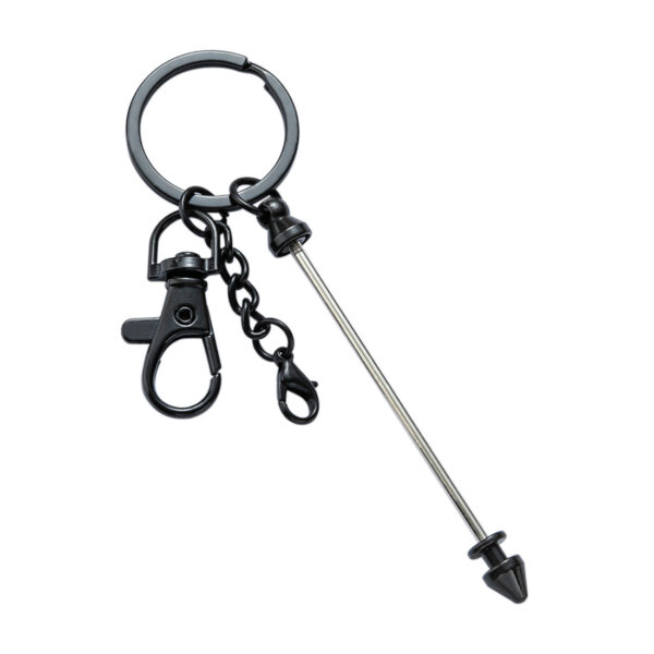 Wholesale's New Bead DIY Multi-color Metal Handmade Keychains