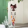 Wholesale Metal Cat Fish Wind Chime Pendant
