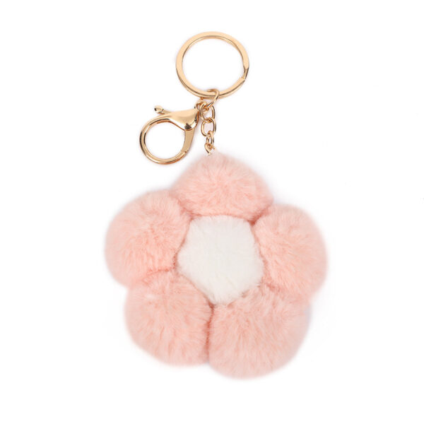 O1CN018eUU6a1nzmtKJbaJC_2208336485161-0-cib Wholesale Flower Plush Keychain