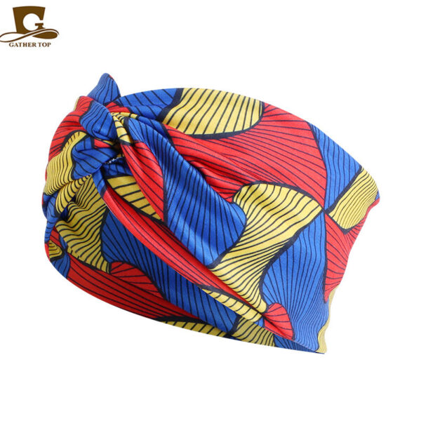 Wholesale Printed Cross Cloth Headband