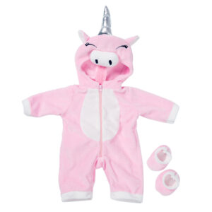 Q18-881 Powder Unicorn Plush / 18 inch American girl doll clothes