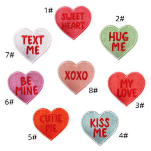 1# Love Hot Sol Cloth Patch Combination (8) Pack