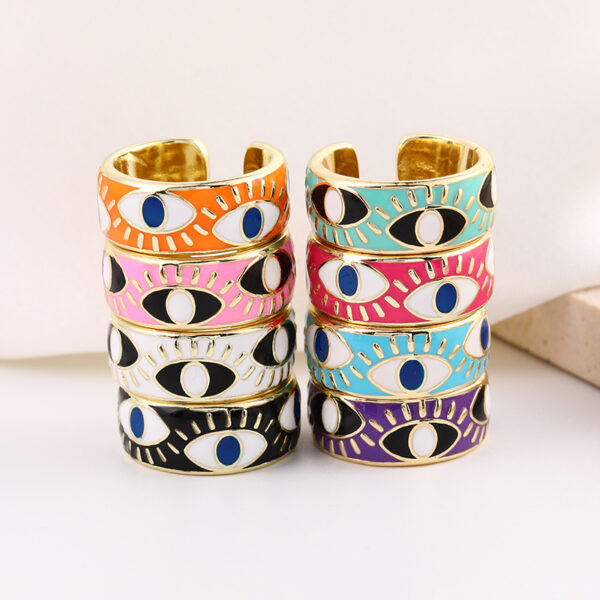 O1CN018kvaTN1a0n46oa9bc_2209299303268-0-cib Wholesale Copper Devil Eye Ring