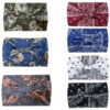 Wholesale Bohemian Print Solid Color Fabric Headband