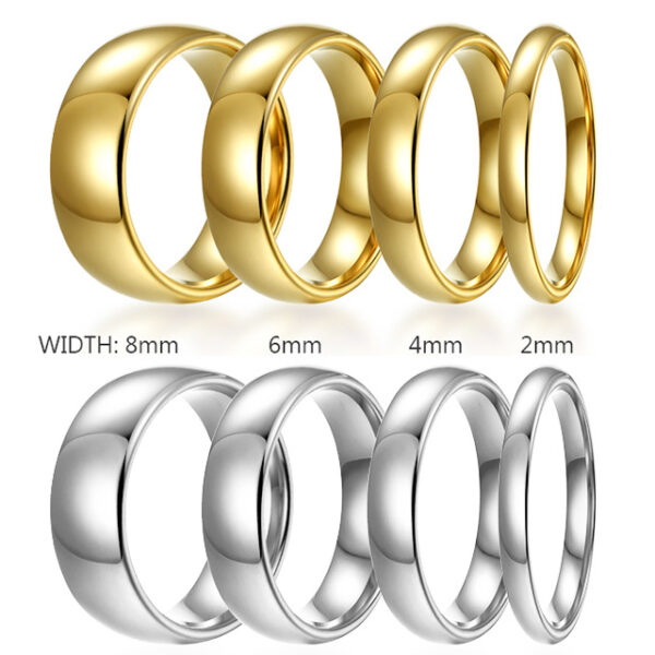 O1CN018mUN861TGdaqdr4WL_2214603652355-0-cib Wholesale Golden Black Gold Pair Index Finger Tungsten Steel Ring Single Tail Ring