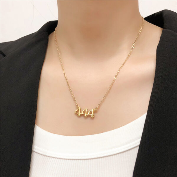 O1CN018mcNdh1p574c11SBo_2206851935308-0-cib Wholesale Stainless Steel Lucky Number Necklace