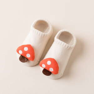 Mushroom boat Socks-small mushrooms / S code (suitable for foot length 9-12cm)