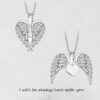 O1CN018pGRcm1OSTahz789c_2211194421704-0-cib Wholesale Zircon Angel Wings Love DIY Engraving Necklace