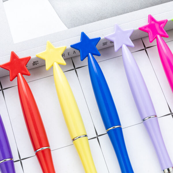 Wholesale Star Plastic Ballpoint Pen