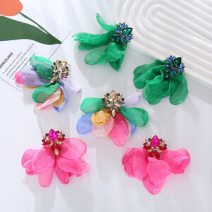 O1CN018qjkQ72LDsVd2r8ro__2206398079659-0-cib Wholesale Mesh Flower Earrings
