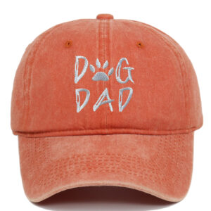 Orange DOG DAD / Adjustable