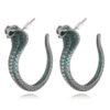 Wholesale Distressed Snake Earrings