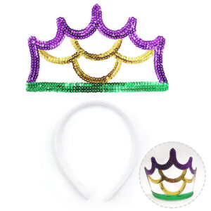 Sequin crown style 2