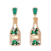 O1CN018sxbeh2BkG9EYweF1_2031248376-0-cib Wholesale Champagne Colored Wine Bottles Filled with Diamond and Pearl Alloy Earrings