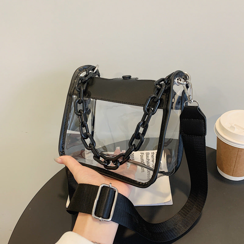 Wholesale Jelly Color Pvc Transparent Bag