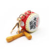 Wholesale Creative Wooden Small Simulation Drum Keychain
