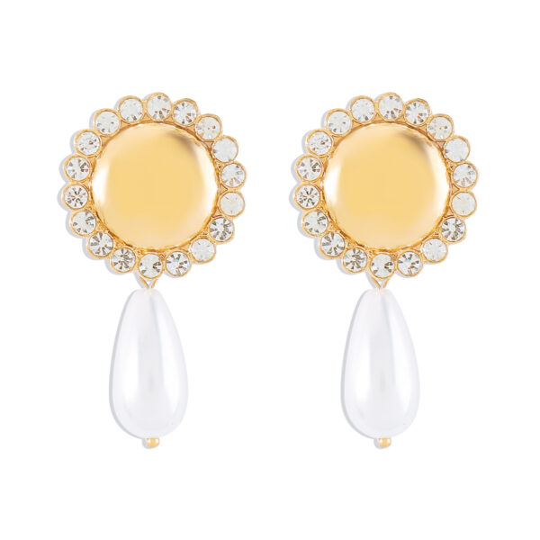 O1CN018vNUyM1X6naY1iksq_1768642875-0-cib Wholesale Vintage Literary Drop-shaped Pearl Earrings