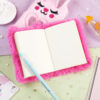 Wholesale Cartoon Bunny Plush Portable Mini Pocket Student Diary