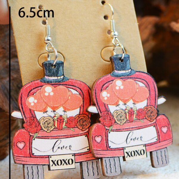 O1CN018x9BWR2HKyDL8eGPK_3294559133-0-cib Wholesale Valentine's Day Car XOXO Earrings