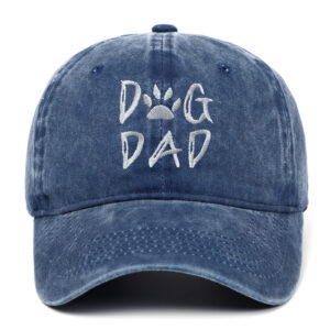 Navy blue DOG DAD / Adjustable