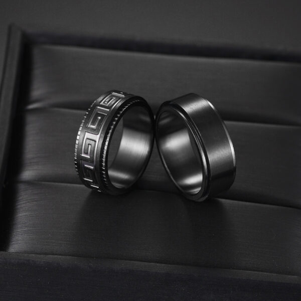 Wholesale New Turn Men's Titanium Steel Ring