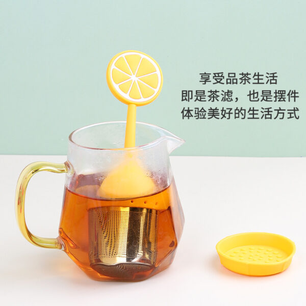 O1CN0190uyEG2NWmCNvzB4e_3017369971-0-cib Wholesale Silicone Tea Strainer Stainless Steel Tea Bag Tea Strainer