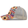O1CN0192UXCA1aVTdBoDF6h_3324283335-0-cib Wholesale Cotton Aztec Pattern Leopard Print Sunflower Baseball Cap