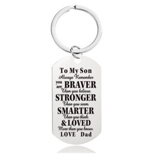 W00047 keychain Silver