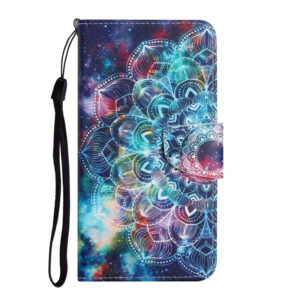 Star Mandala-Cutter Head Painted Leather Case / iPhone15