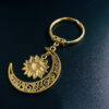 O1CN0194h85j1nr5YUjUAlK_2212841575142-0-cib Wholesale Alloy Hollow Moon Keychain