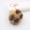 O1CN0195txs21X3attlH2n5_2038122868-0-cib Wholesale Imitation Rabbit Fur Colorful Plush Ball Keychain