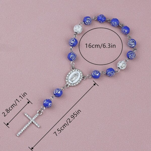 O1CN0196B9eH1k9AdWfIYfq_2216309284640-0-cib Wholesale Original Exquisite Niche High-end Rose Bead Prayer Bead Bracelet