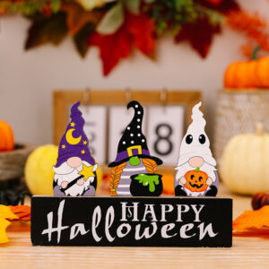 Halloween wooden letter Table B
